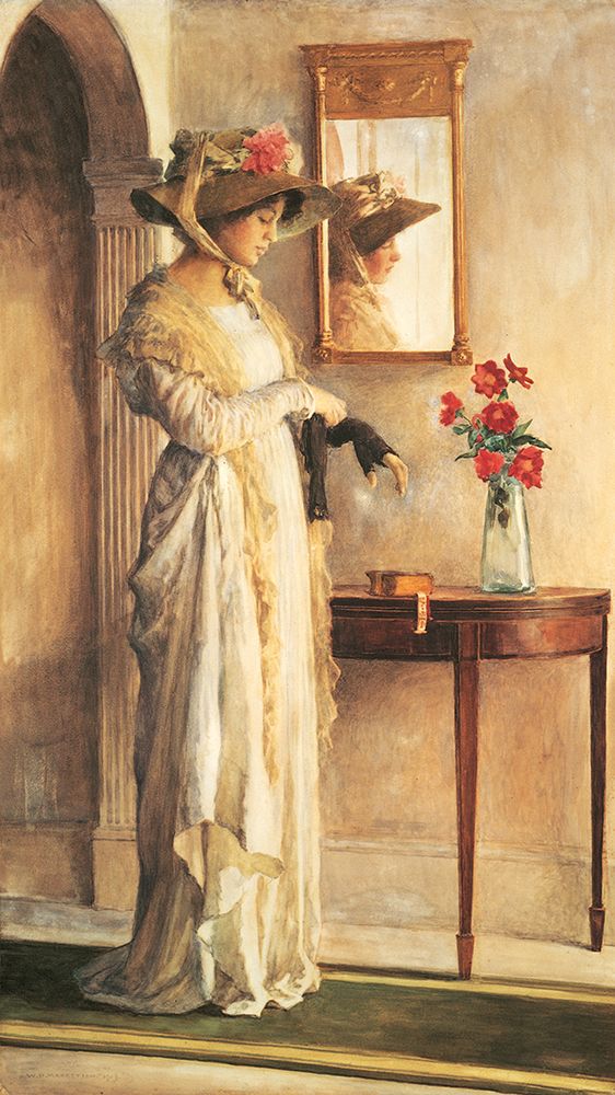 Sunday Bonnet art print by Unknown for $57.95 CAD