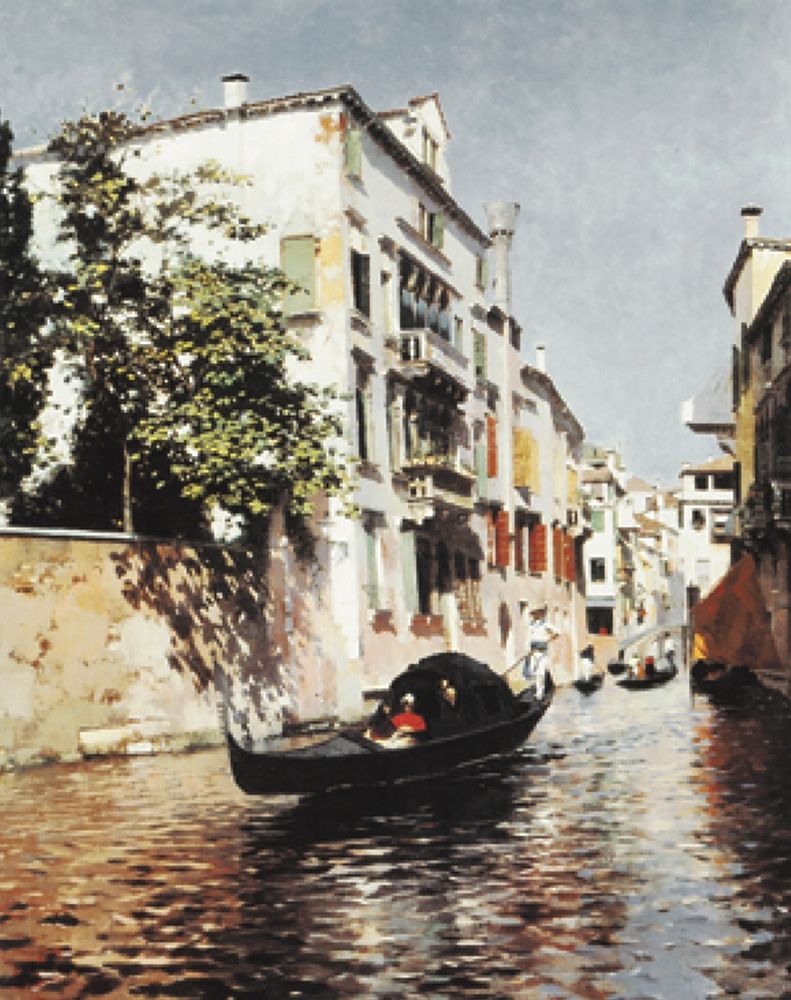 venetian Gondola art print by Unknown for $57.95 CAD
