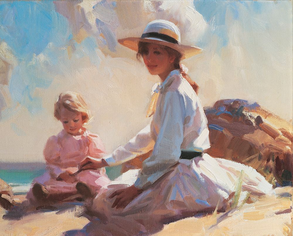 On the Beach art print by Unknown for $57.95 CAD