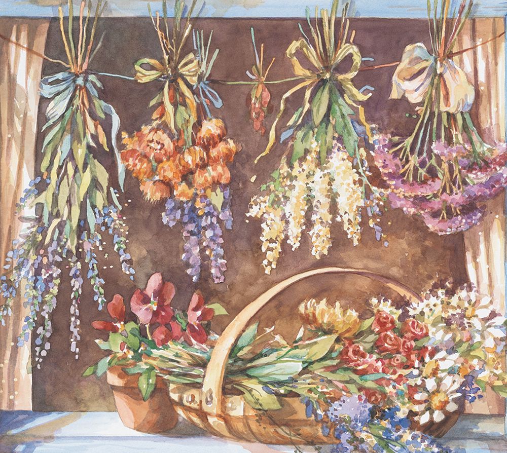 Window of Herbs II art print by Unknown for $57.95 CAD