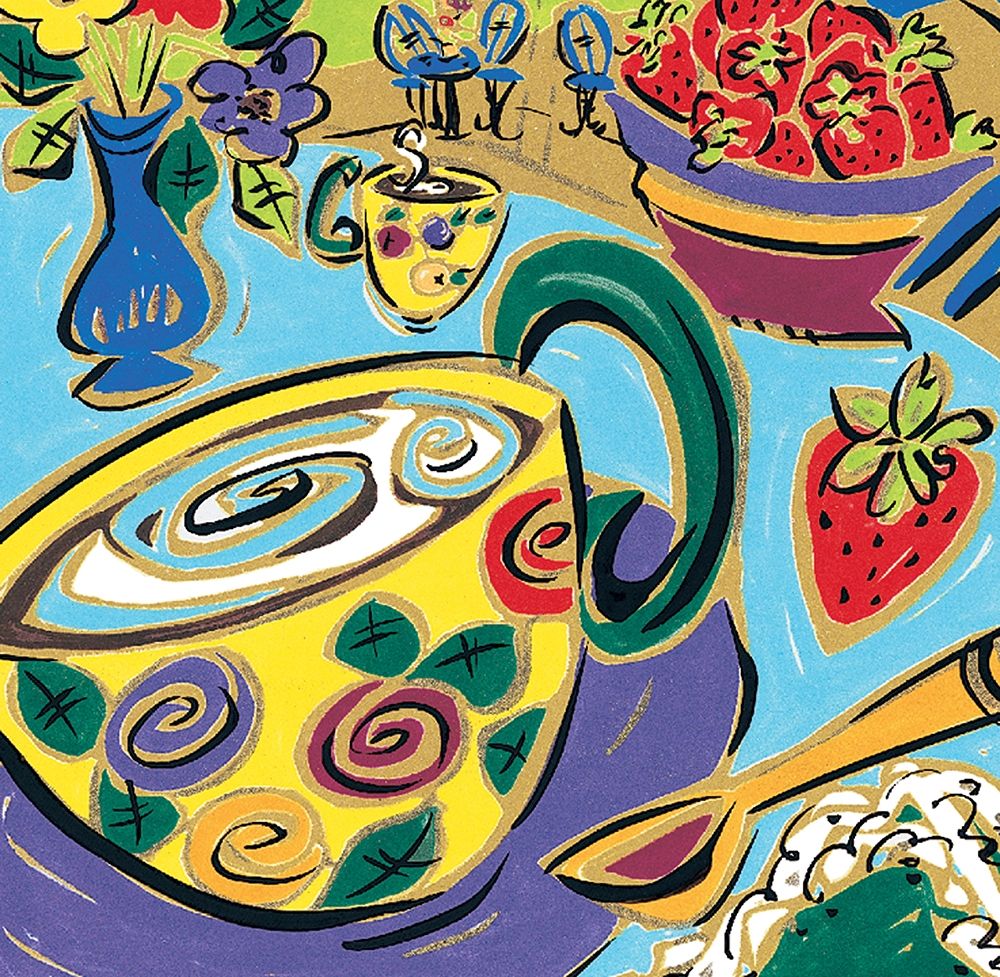Cafe I art print by Unknown for $57.95 CAD
