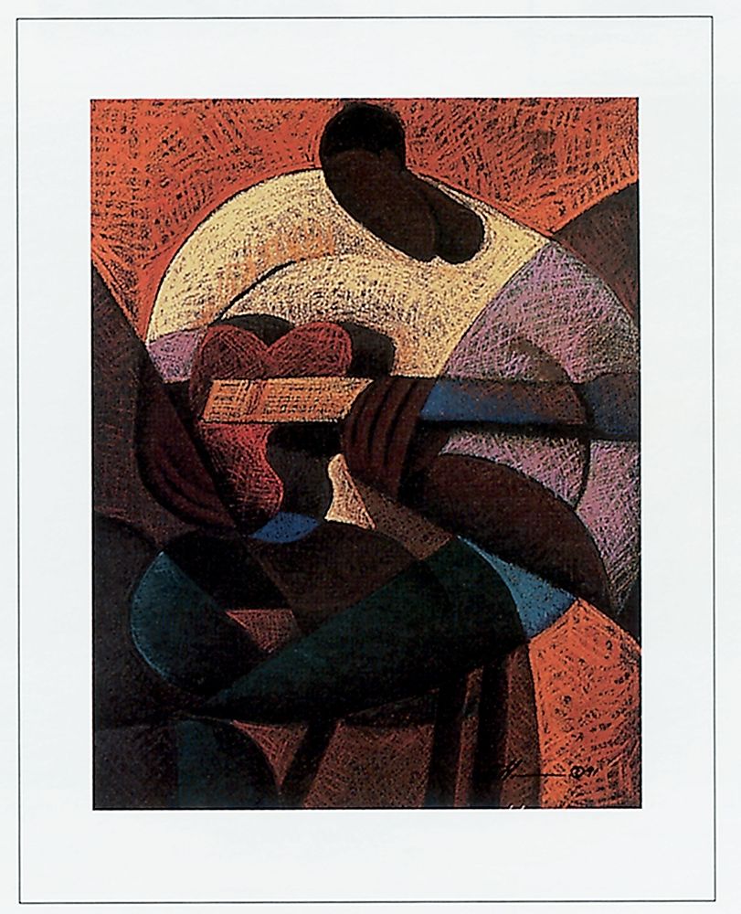 Guitar Strummin art print by Unknown for $57.95 CAD