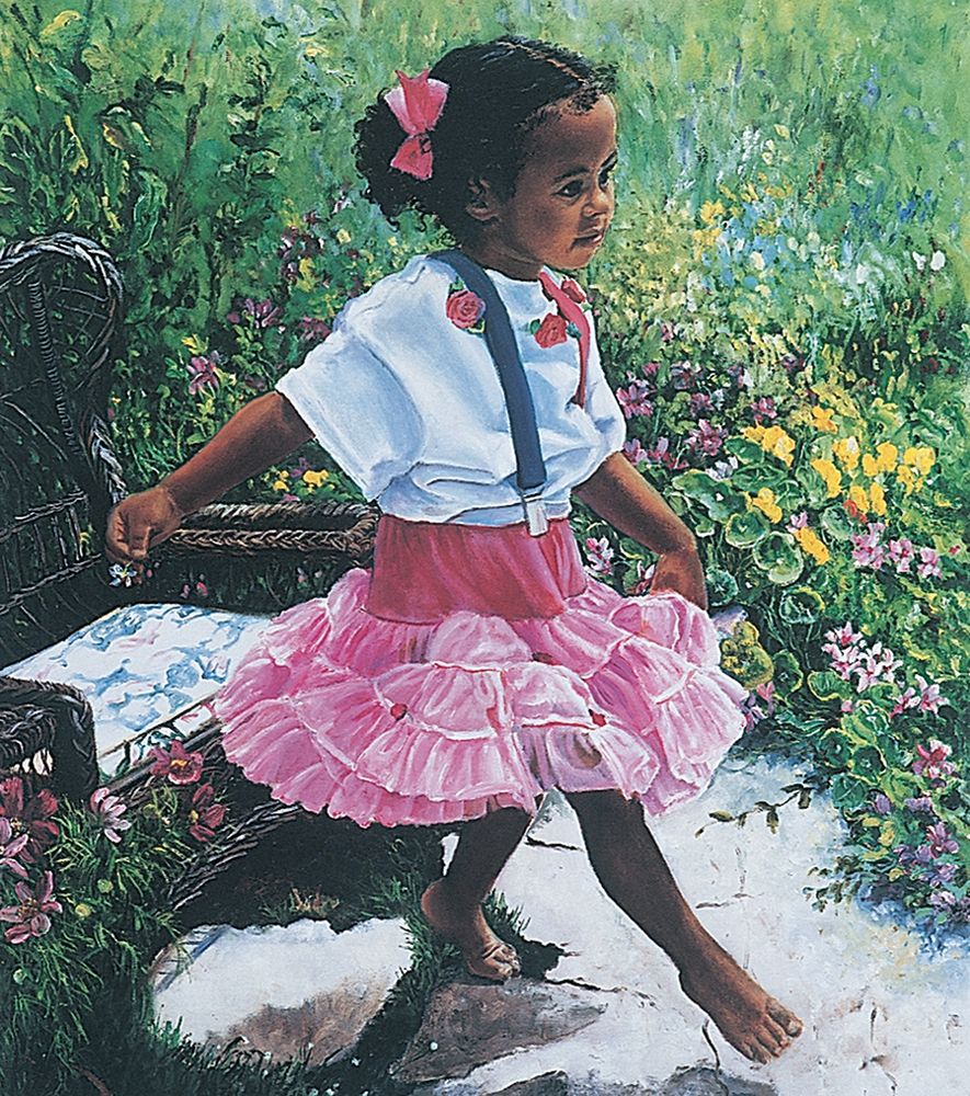Little Girl art print by Unknown for $57.95 CAD