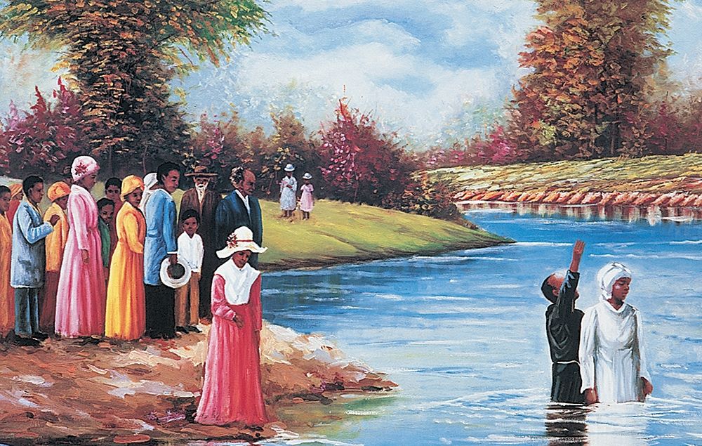 Black Baptism art print by Unknown for $57.95 CAD