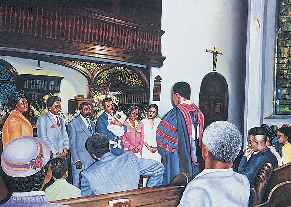 Black Baptism art print by Unknown for $57.95 CAD