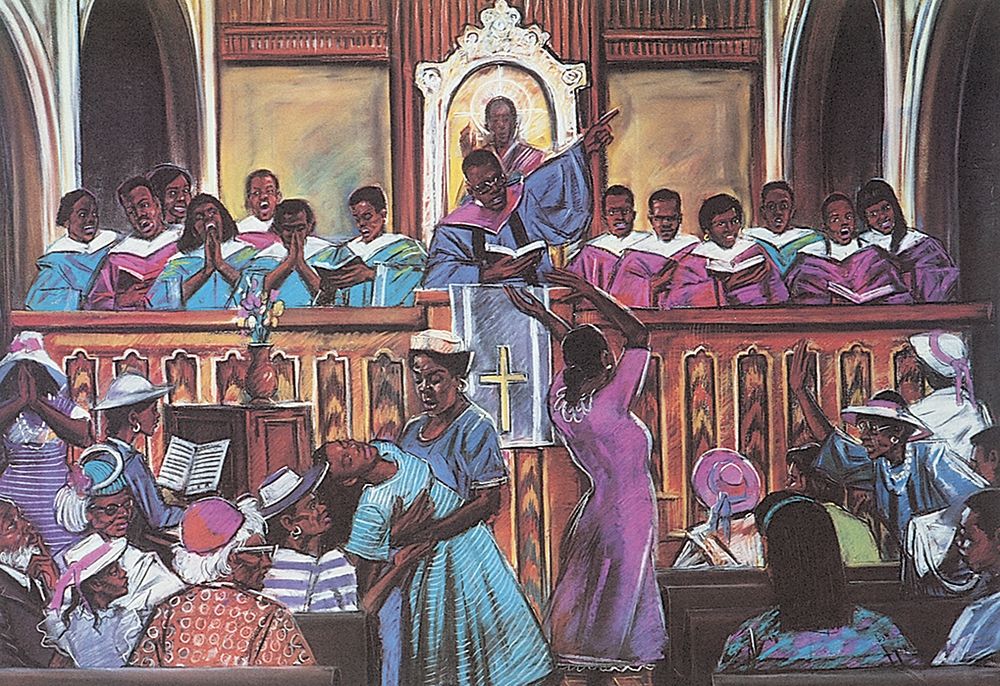 Gospel Choir art print by Unknown for $57.95 CAD