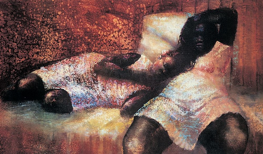 On the Couch art print by Unknown for $57.95 CAD