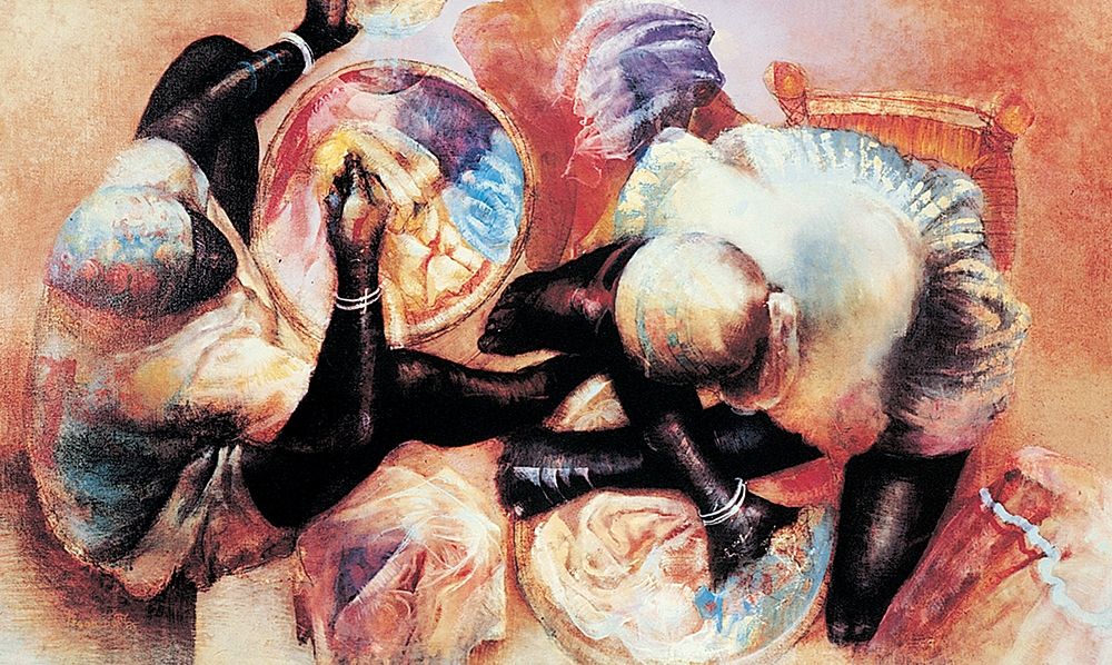 Cleaning Up art print by Unknown for $57.95 CAD