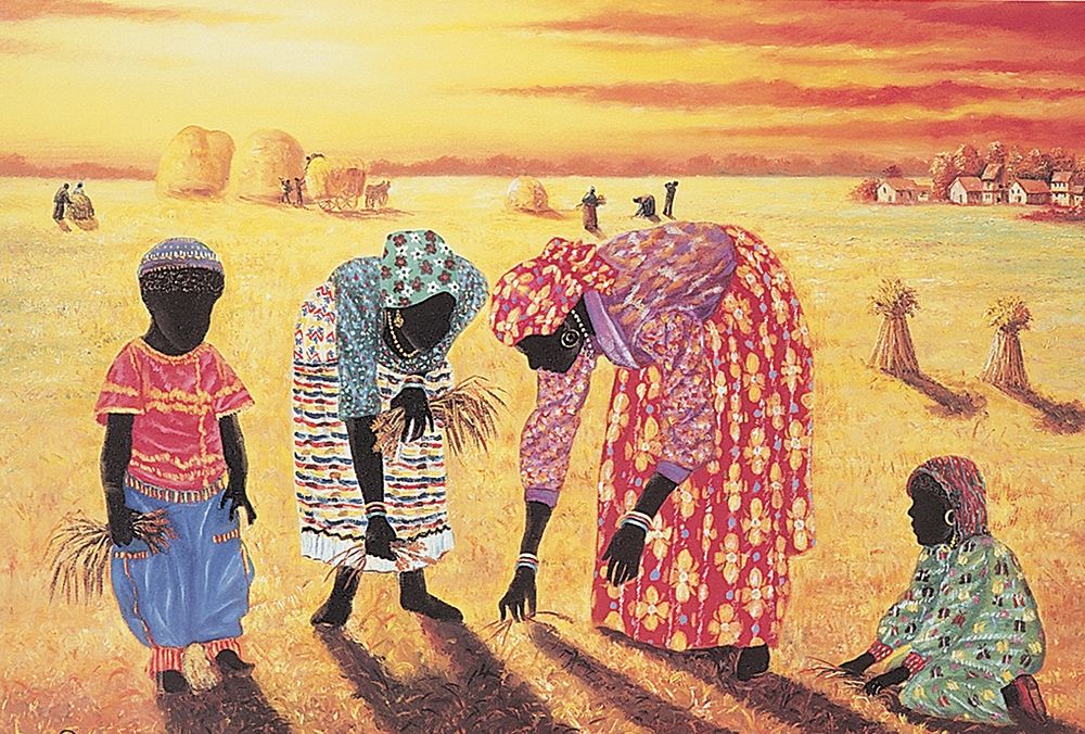 Crops art print by Unknown for $57.95 CAD