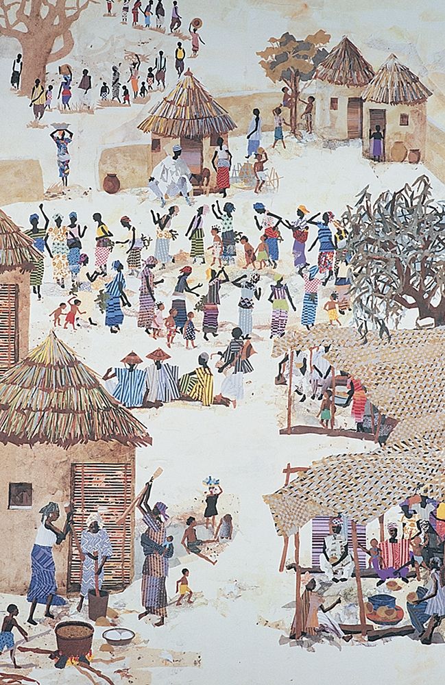 The Village art print by Unknown for $57.95 CAD