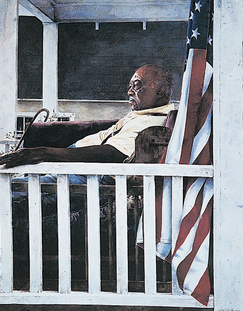 Red Brown and Blue art print by Unknown for $57.95 CAD