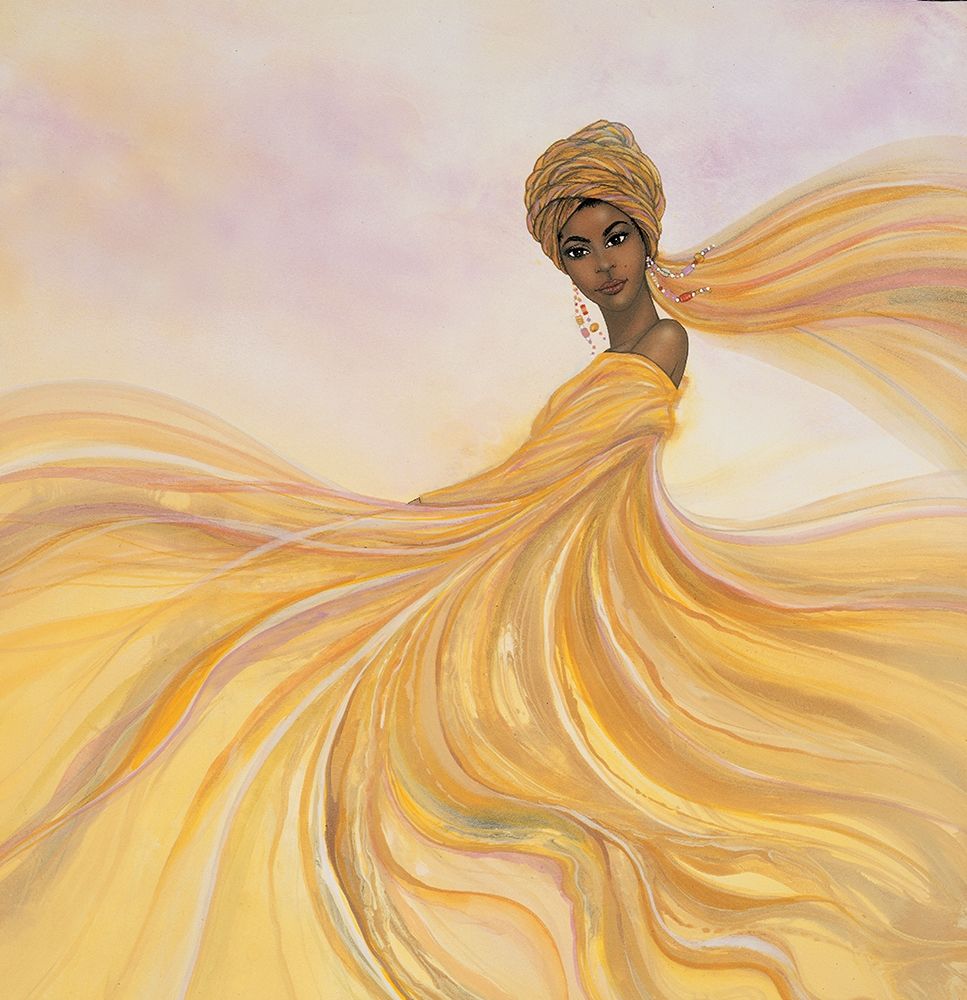 Madame Yellow art print by Unknown for $57.95 CAD