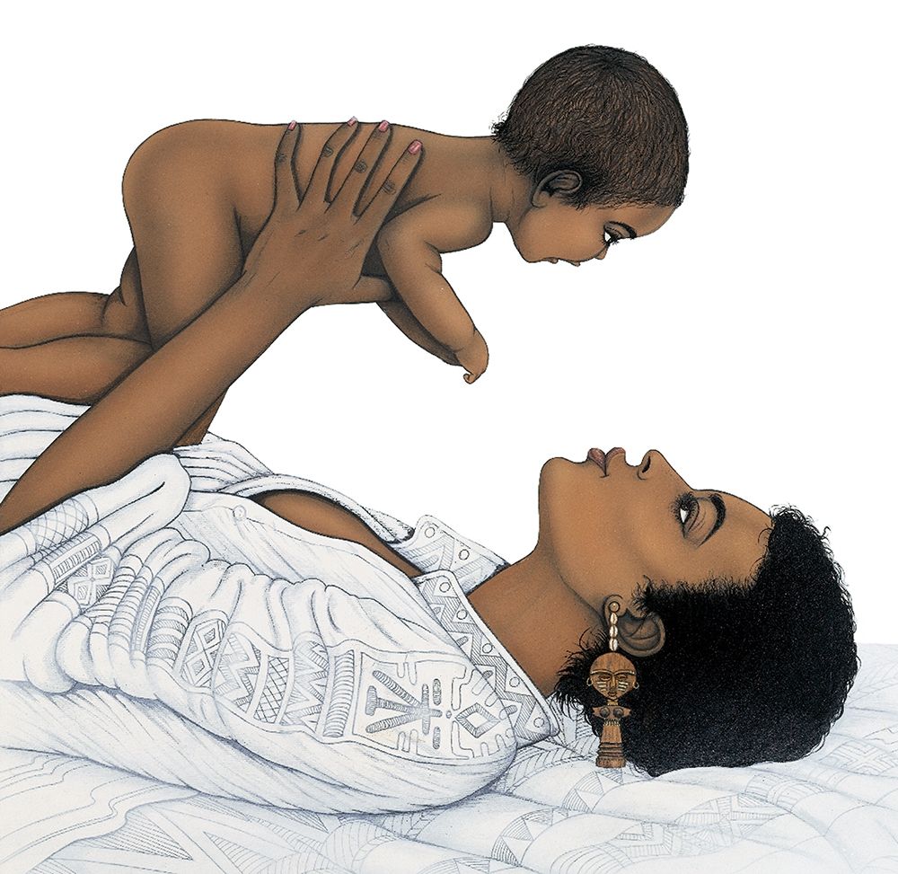 Play with Baby art print by Unknown for $57.95 CAD
