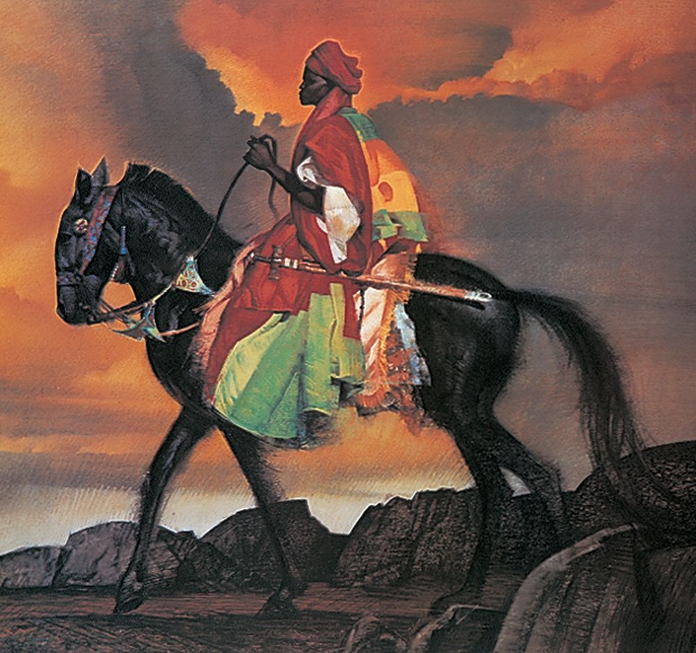Arabian Knight art print by Unknown for $57.95 CAD