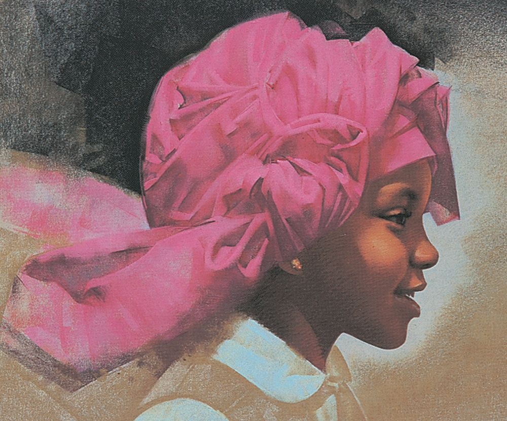 Happy Girl I art print by Unknown for $57.95 CAD