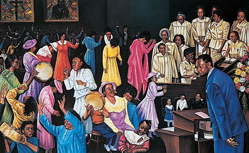 Sunday Service art print by Unknown for $57.95 CAD