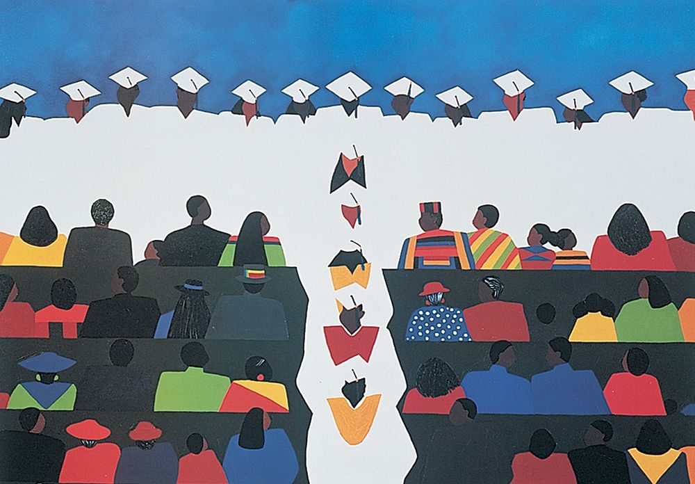 Graduation art print by Unknown for $57.95 CAD