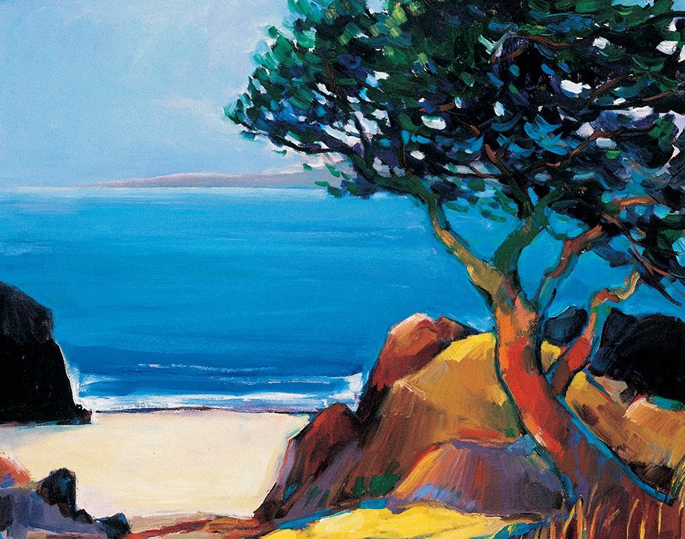 Tree by the Sea art print by Unknown for $57.95 CAD
