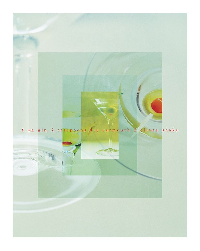 Gin Martini art print by Frontline for $57.95 CAD