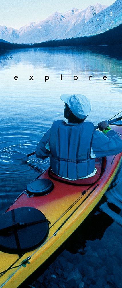 Kayak - Explore art print by Unknown for $57.95 CAD