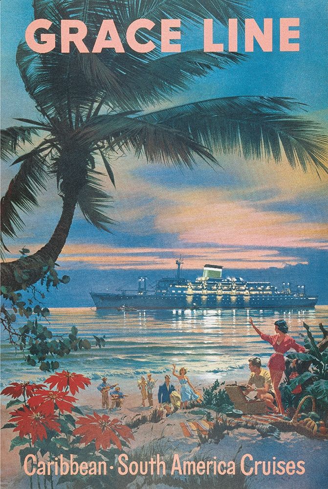 Caribbean Travel art print by Unknown for $57.95 CAD