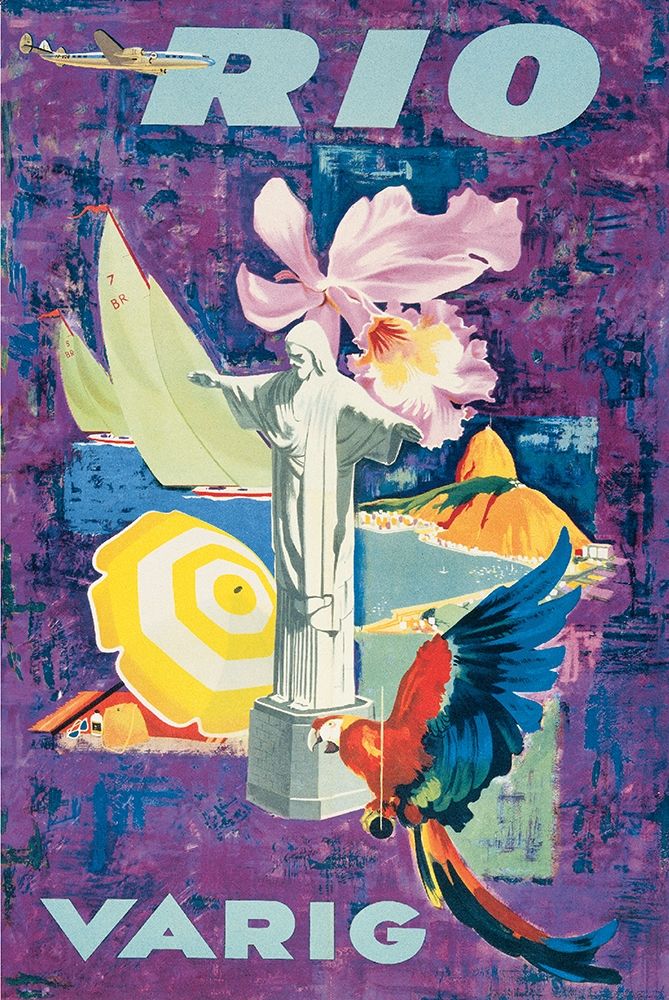 Rio Travel art print by Unknown for $57.95 CAD