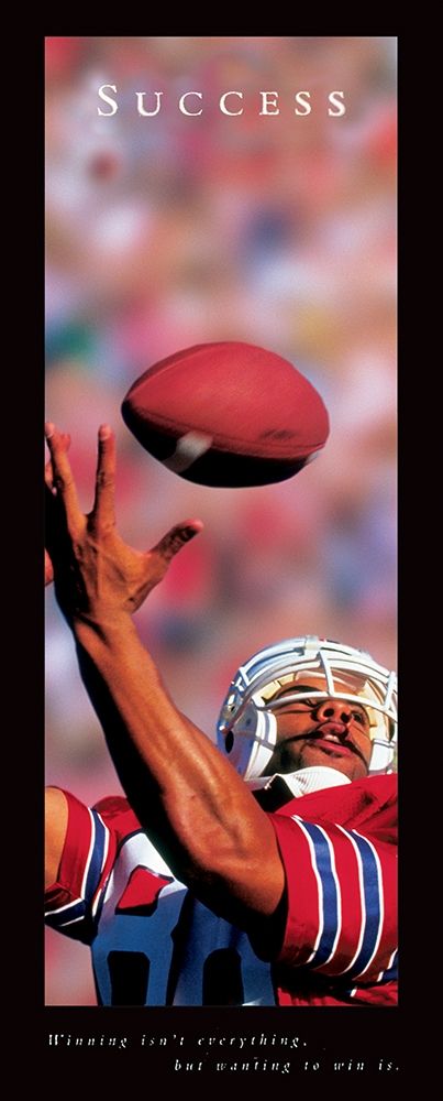 Success - Football art print by Frontline for $57.95 CAD