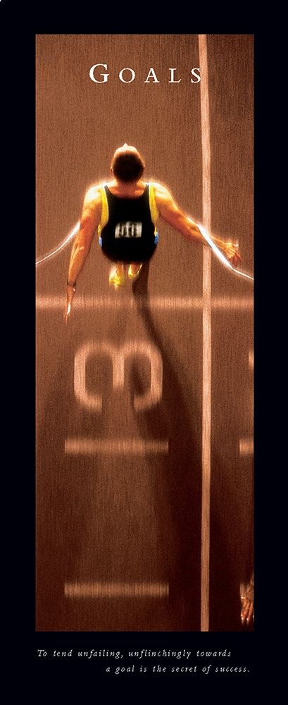 Goals - Finish Line art print by Frontline for $57.95 CAD