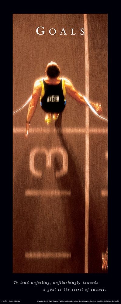 Goals Track art print by Unknown for $57.95 CAD