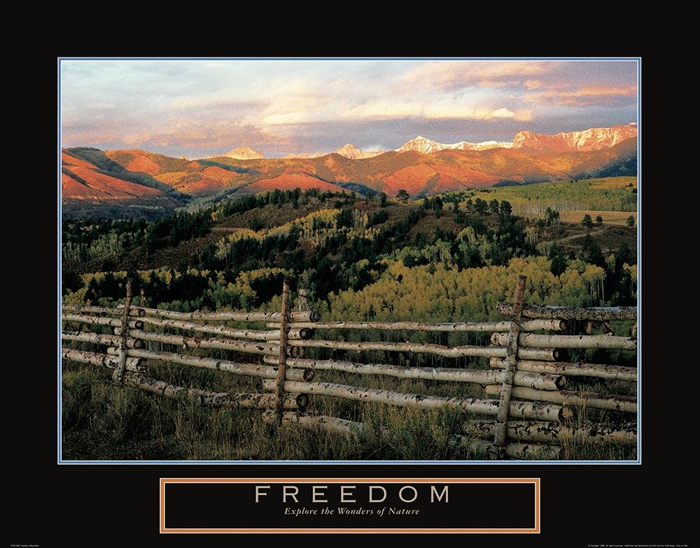 Cimmaron Range Sunset art print by Frontline for $57.95 CAD