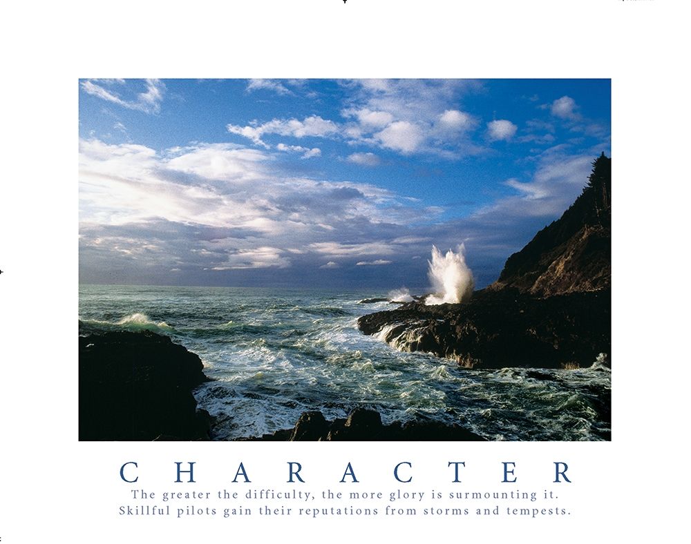 Character - Crashing Wave art print by Frontline for $57.95 CAD