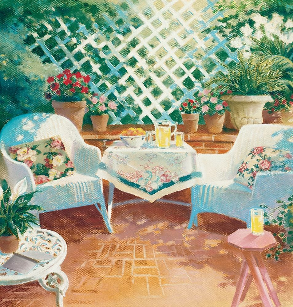 Patio II art print by Unknown for $57.95 CAD