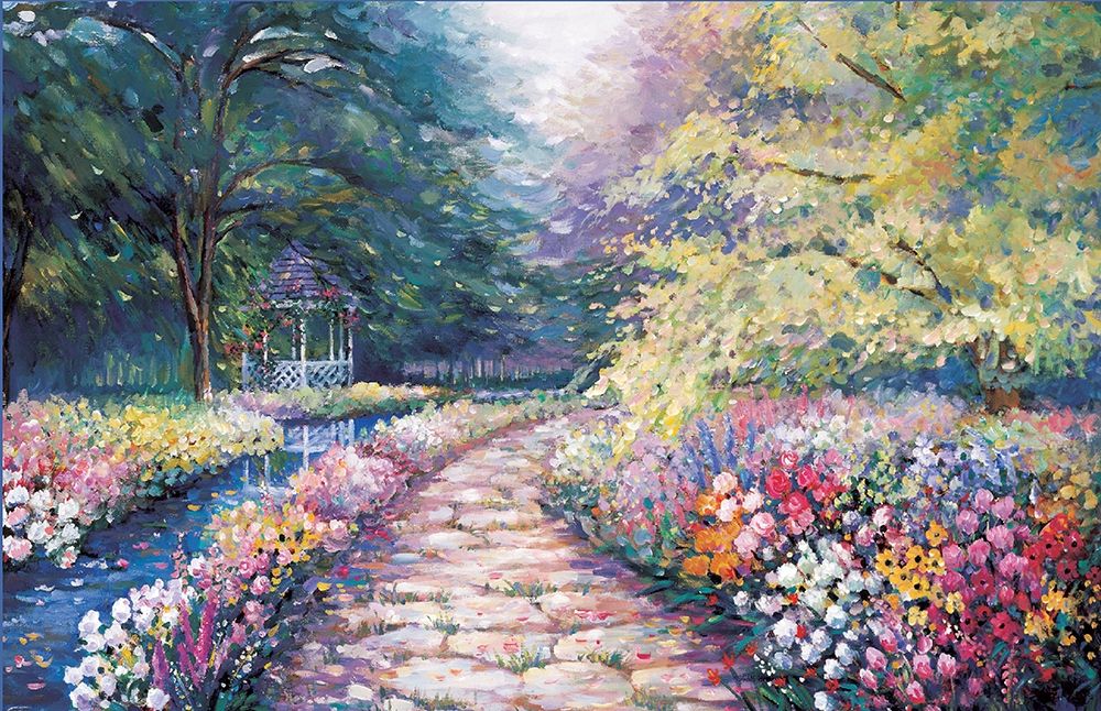 Garden View I art print by Unknown for $57.95 CAD