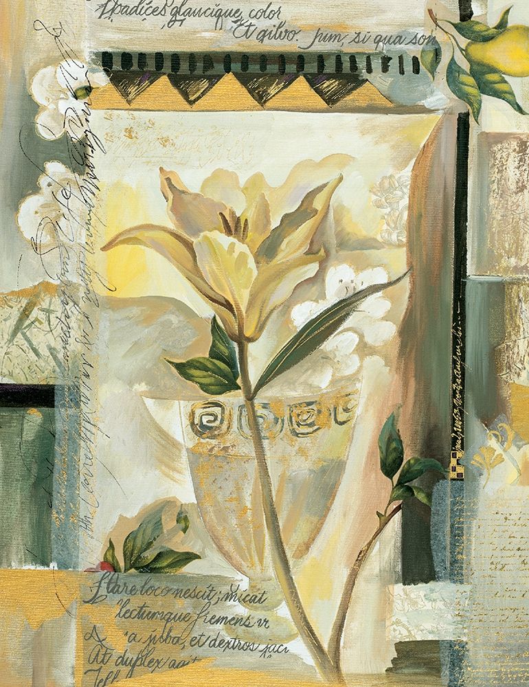 Abstract Orchid art print by Unknown for $57.95 CAD