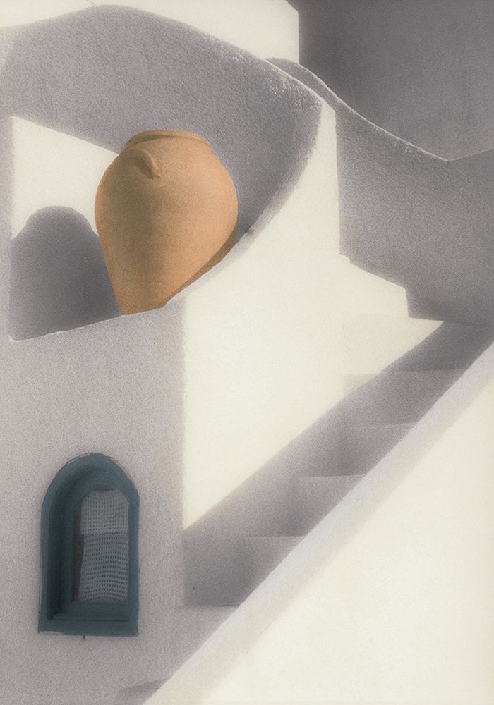 White Stairs art print by Unknown for $57.95 CAD