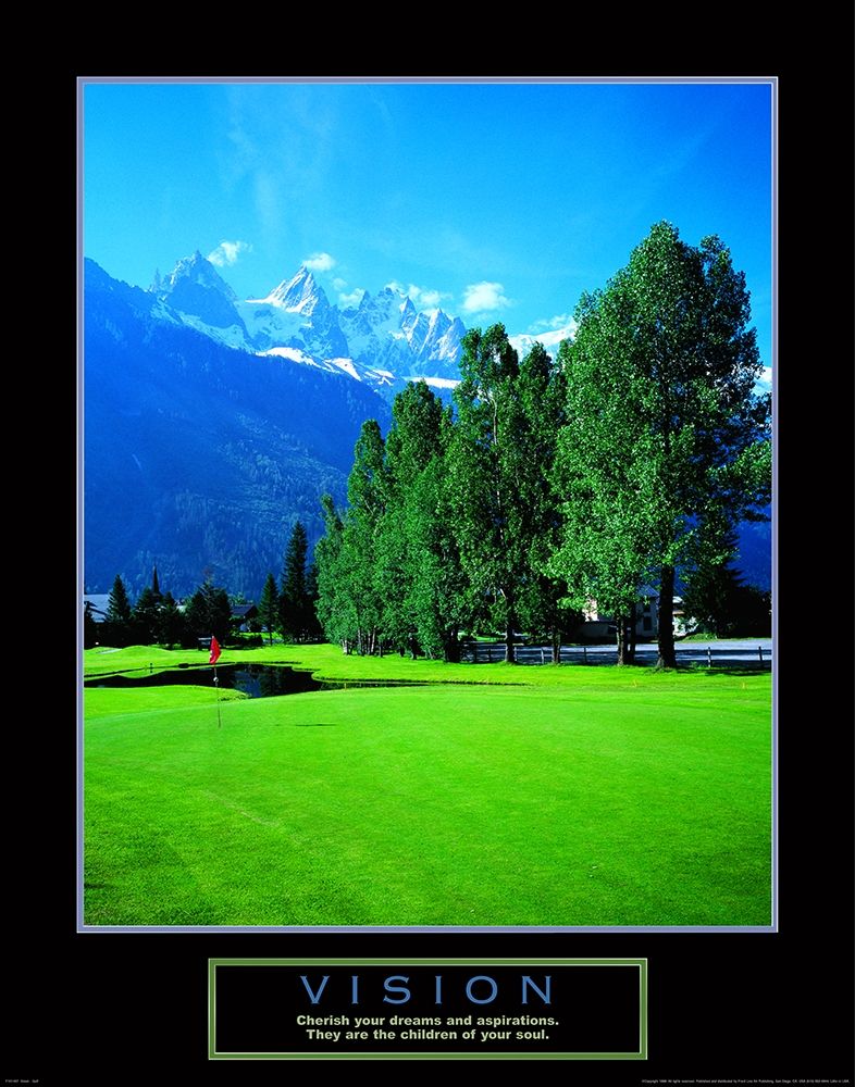 Golf in the Clouds art print by Unknown for $57.95 CAD