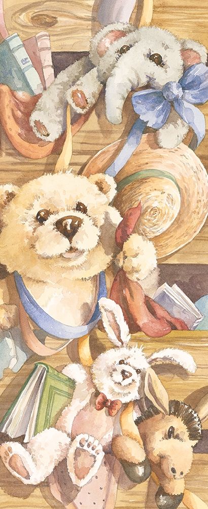 Teddy Bear Panel I art print by Unknown for $57.95 CAD
