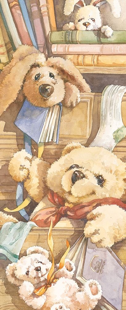 Teddy Bear Panel II art print by Unknown for $57.95 CAD