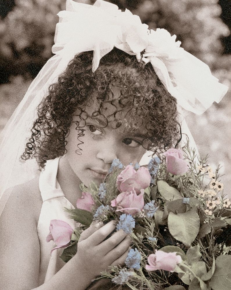 Flower Girl art print by Unknown for $57.95 CAD