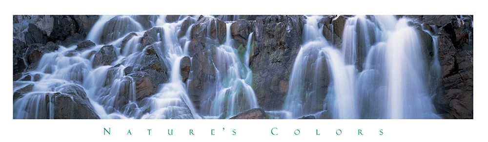 Rock Falls - Nature art print by Unknown for $57.95 CAD