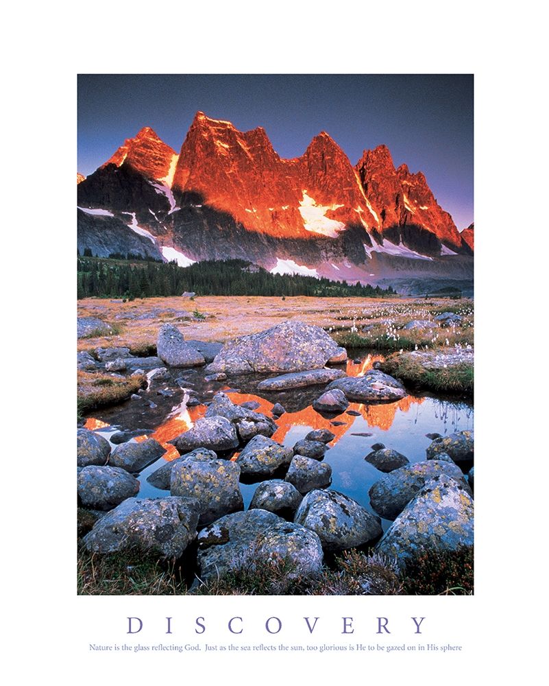 Discover - Mountains art print by Unknown for $57.95 CAD