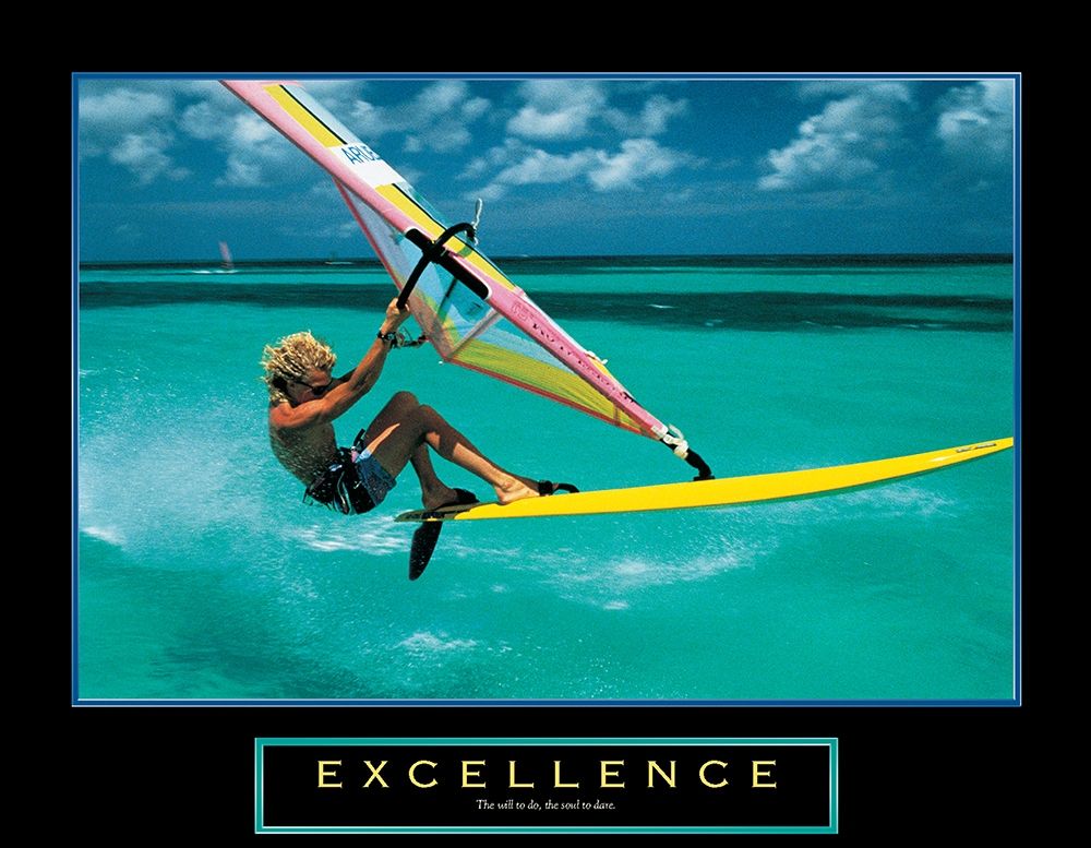 Excellence - Wind Surfer art print by Unknown for $57.95 CAD