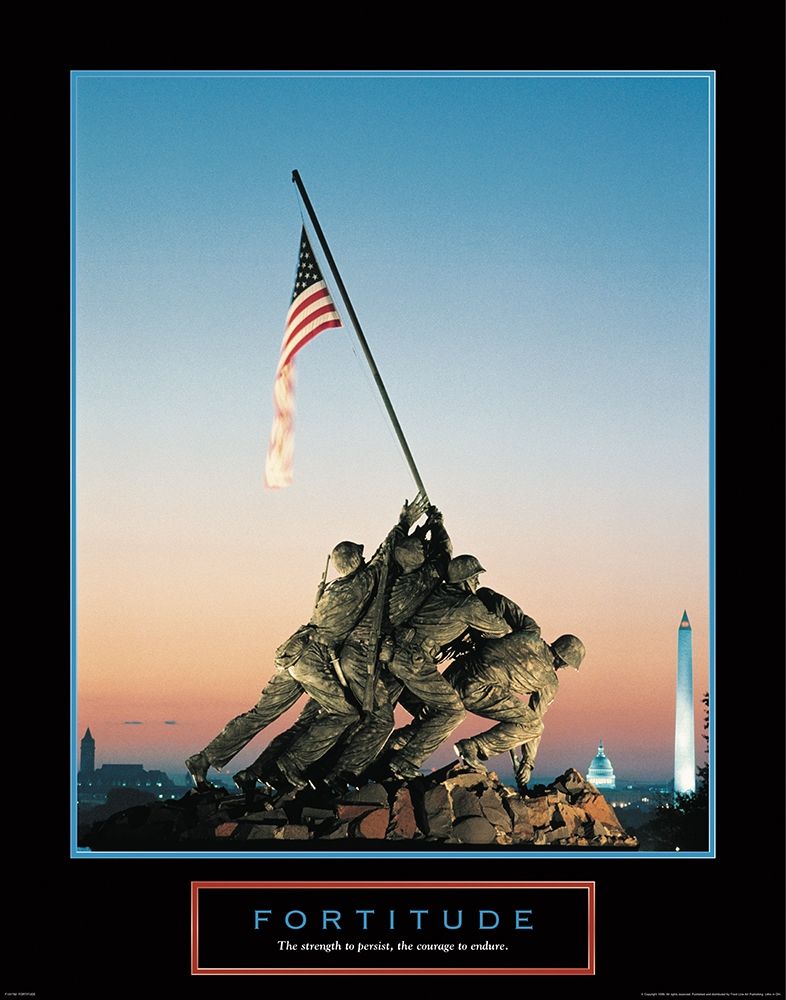 Fortitude - Iwo Juma art print by Frontline for $57.95 CAD