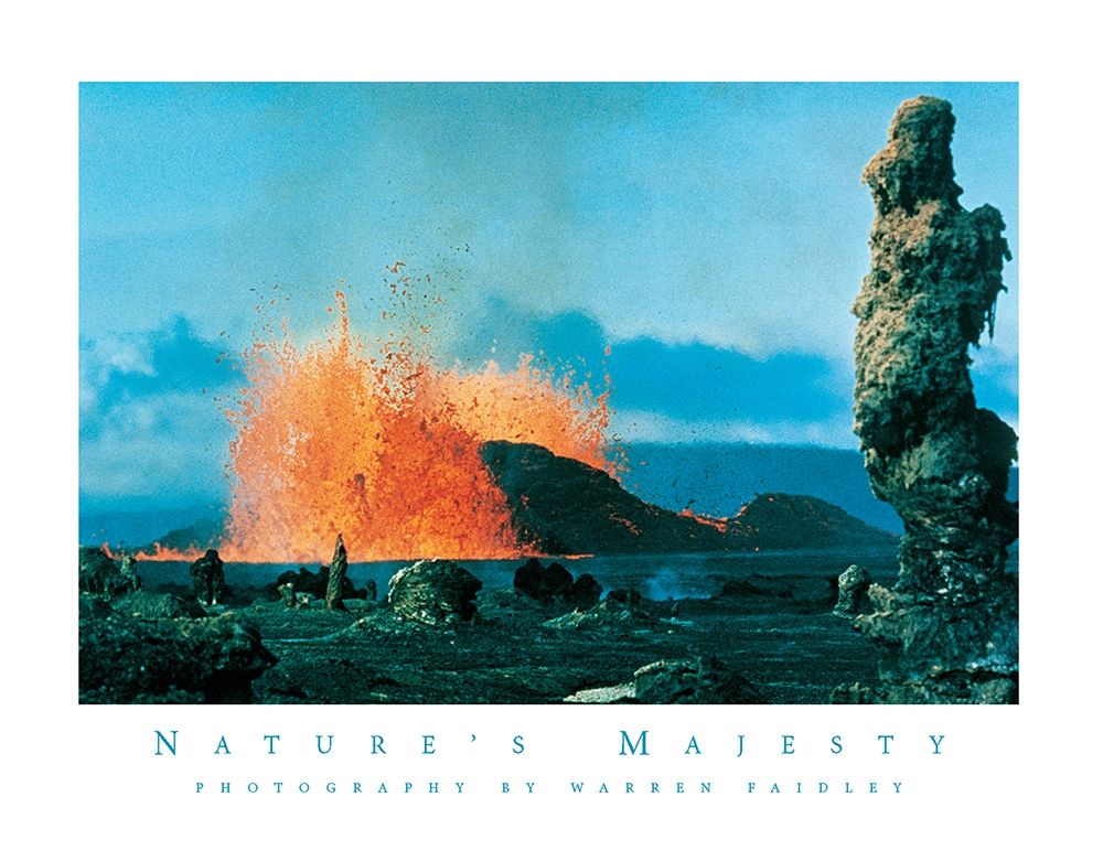 Volcano Island art print by Unknown for $57.95 CAD