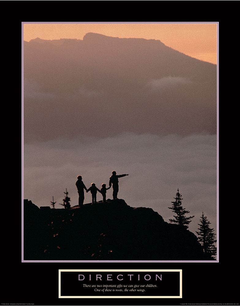 Direction - Family art print by Unknown for $57.95 CAD