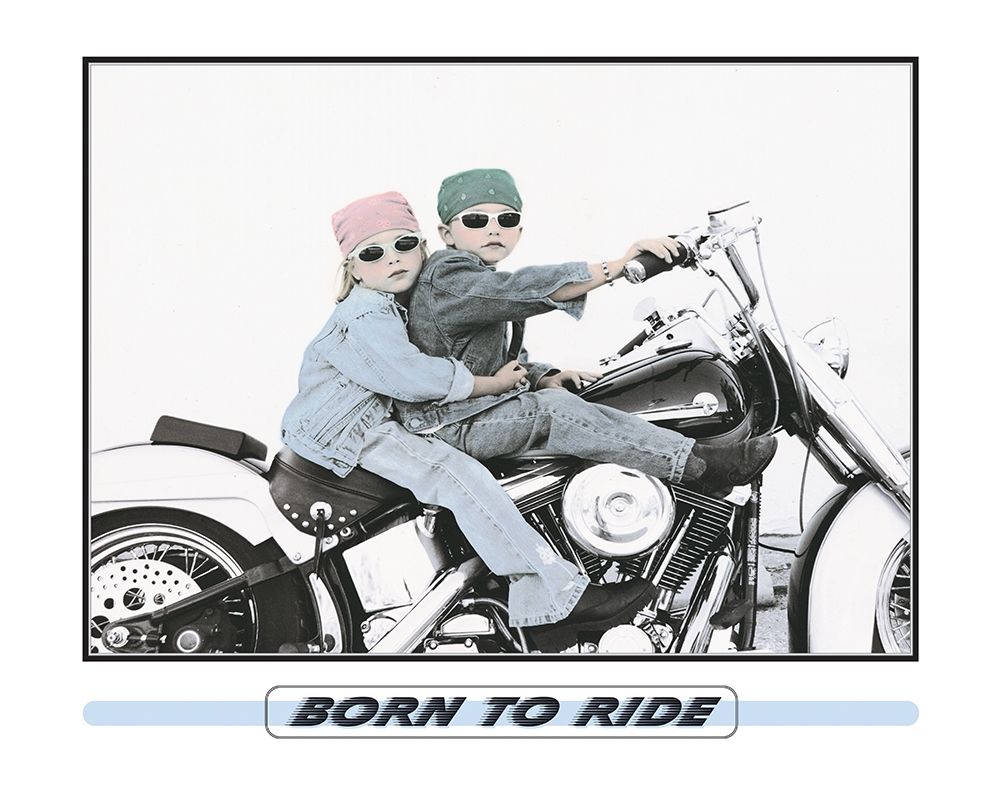 Biker Babes art print by Unknown for $57.95 CAD