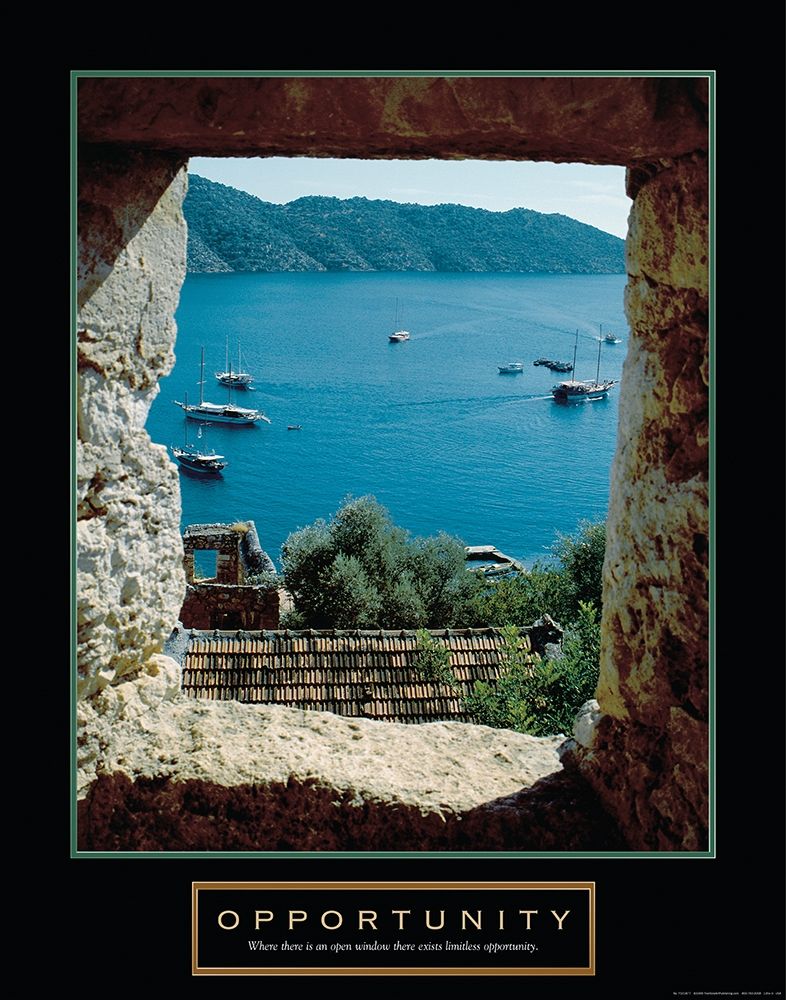 Opportunity - Window art print by Frontline for $57.95 CAD