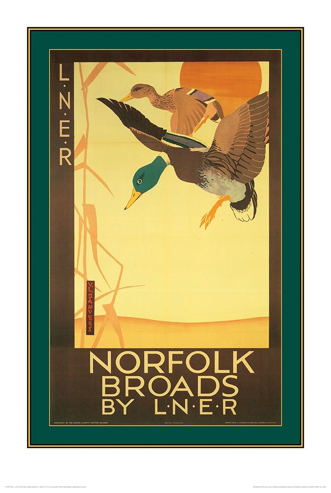 Norfolk Broads art print by Unknown for $57.95 CAD