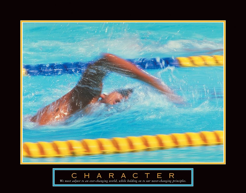 Character - Swimmer art print by Unknown for $57.95 CAD