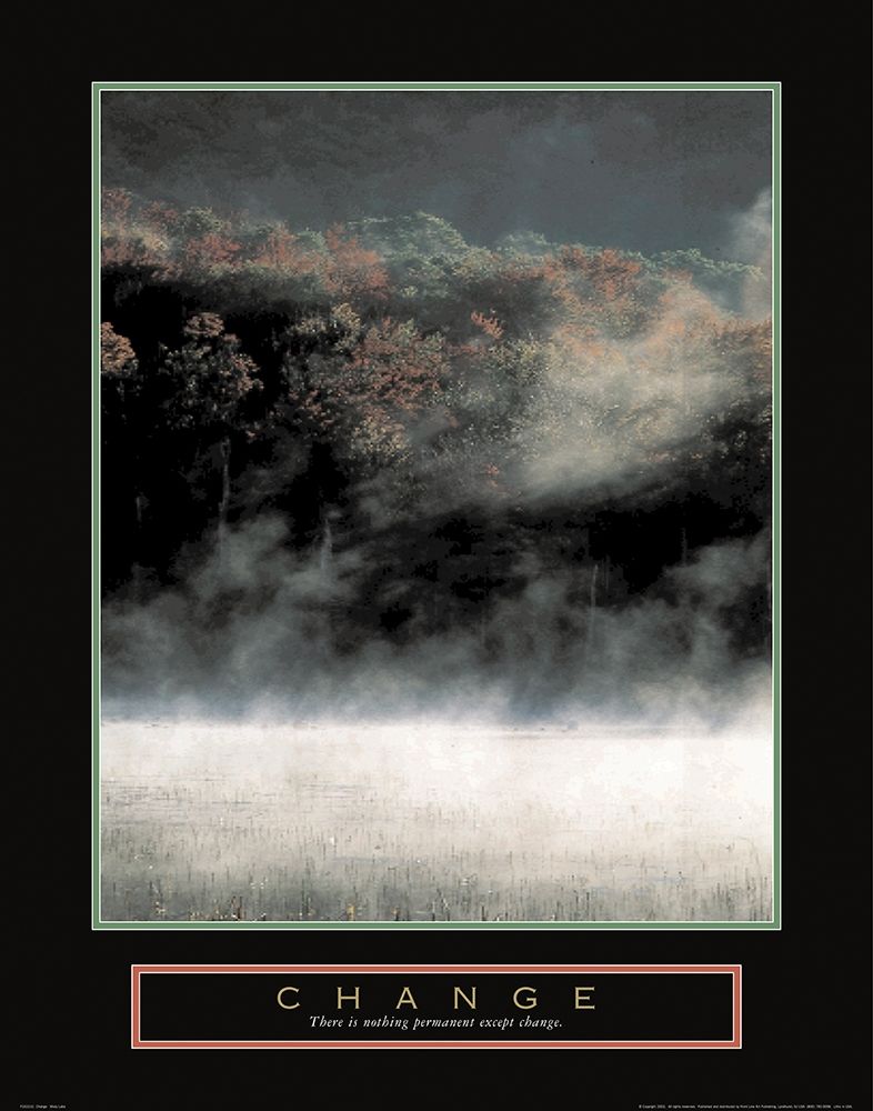 Change - Misty Mountain art print by Unknown for $57.95 CAD